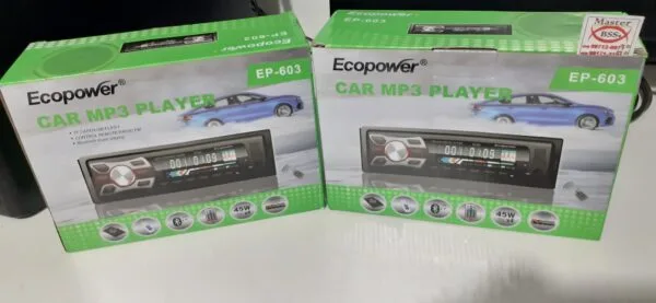 Rádio Automotivo Ecopower Bluetooth FM, MP3, USB SD Auxiliar - Image 3