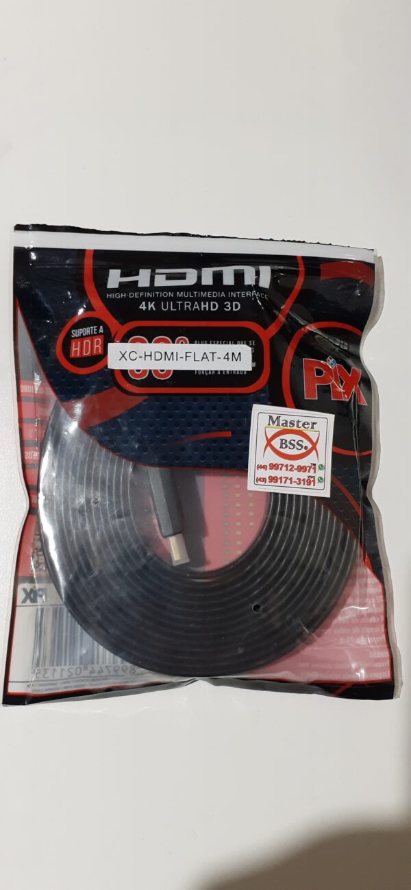 Cabo HDMI 1,5mt 3D 4K 1080p Full HD, HDR - Image 5