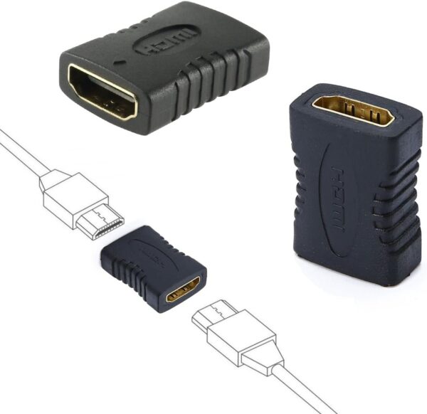 Adaptador HDMI Fêmea X Fêmea Emenda Extensor