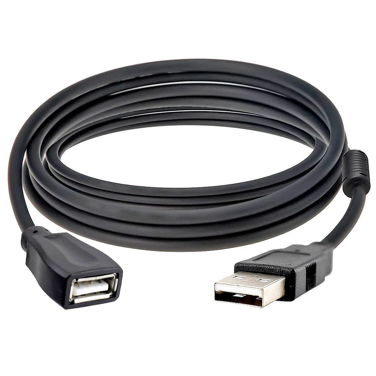 Cabo USB Extensor de Metros Macho x Fêmea AM+AF com Filtro contra Interferências