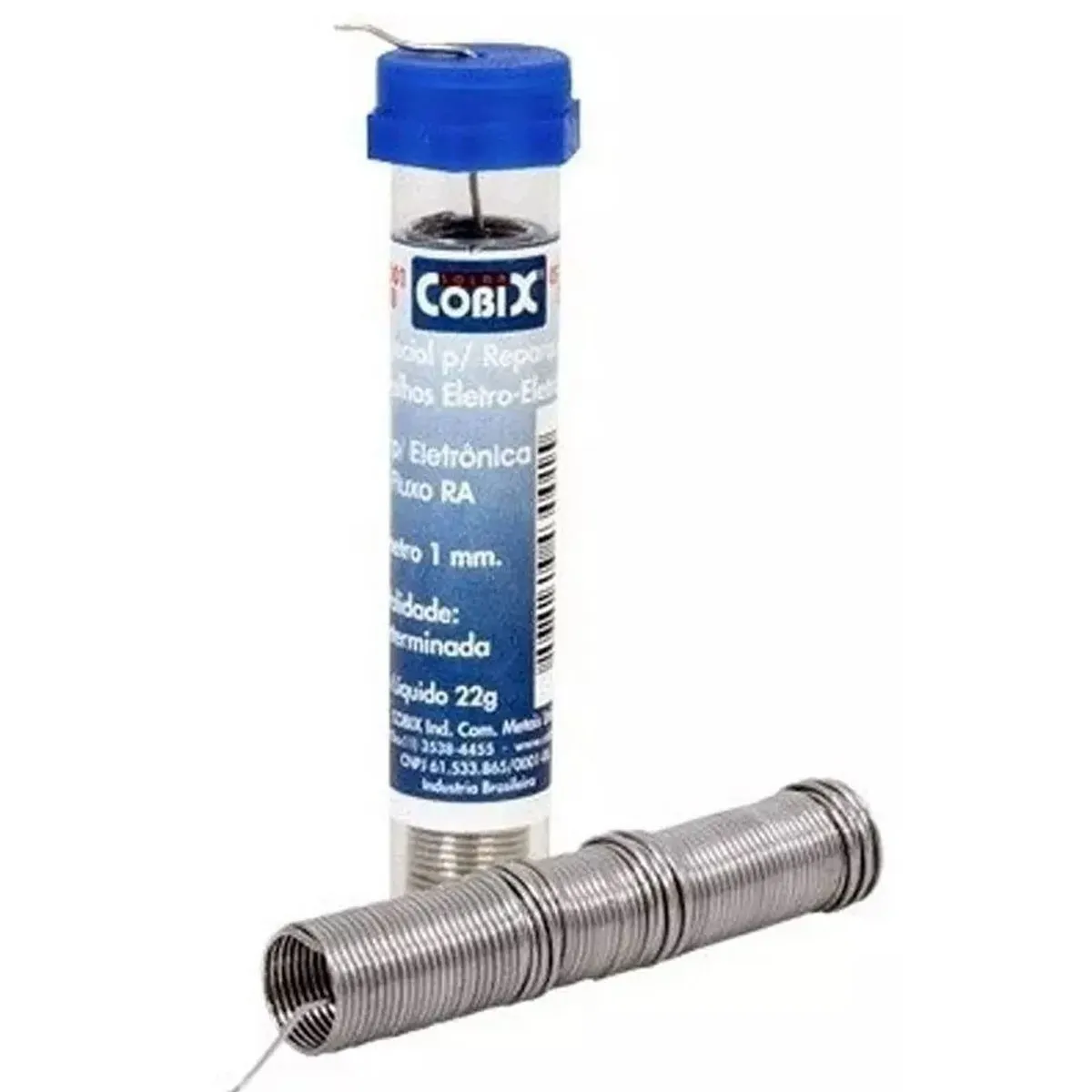 Tubos de Estanho 1mm para Solda