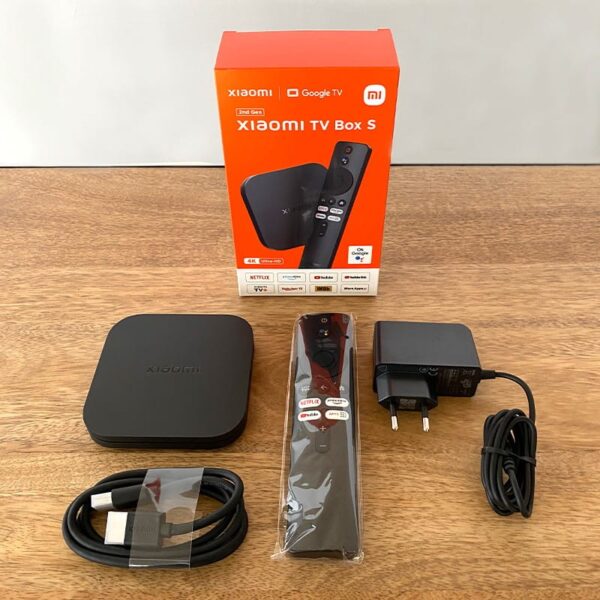Xiaomi MiBox S 4K Com/ de Voz Android Oficial Google TV (ChromeCast embutido) - Image 2