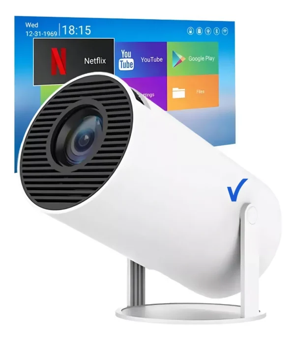 Smart Projetor 4K, FullHD, Bluetooth HDMI Wifi Android 11.0 - Image 3