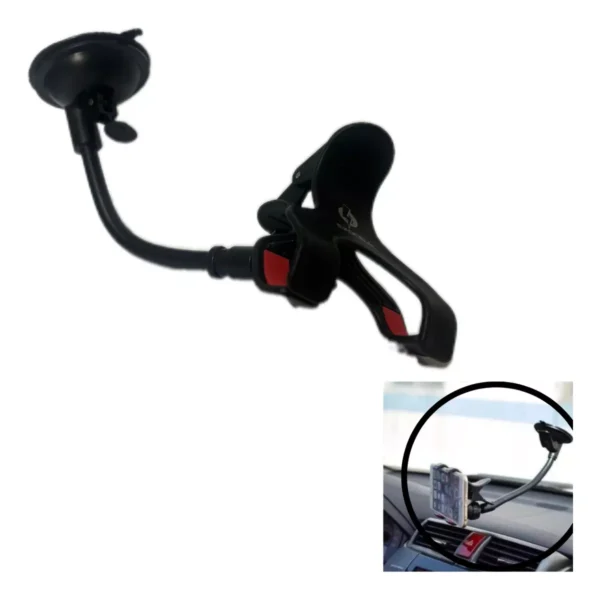 Suporte Celular Veicular Para-brisa Montagem Rápida - Image 3