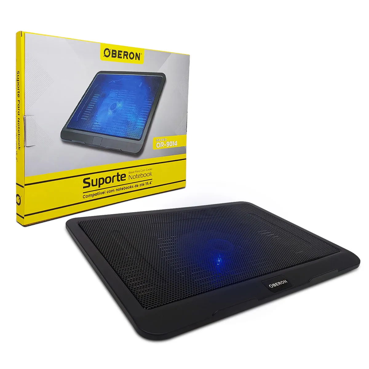 Suporte para Notebook com Cooler LED e Pezinho