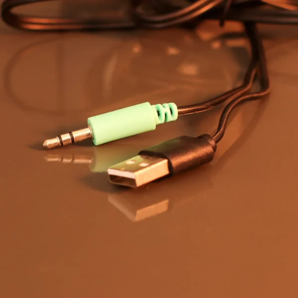 Caixa de Som Mini Home Theater LED RGB Tv PC Notebook - Image 4