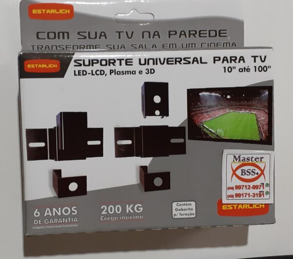 Suporte Para TV Universal ''14 -100'' Ate 200kg - Image 5