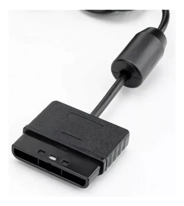 Controle Para Ps2 Com Fio e Analógico SHI Cor Preto - Image 3