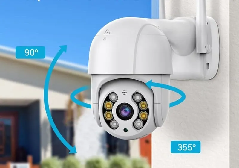 Câmera Segurança Icsee Externa Wifi Infravermelho Prova D'agua Full HD 1080P - Image 5